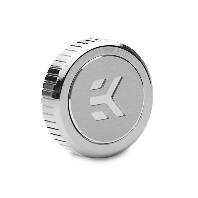 EKWB Quantum Torque Plug w/Badge - Nickel - وصلات أنابيب